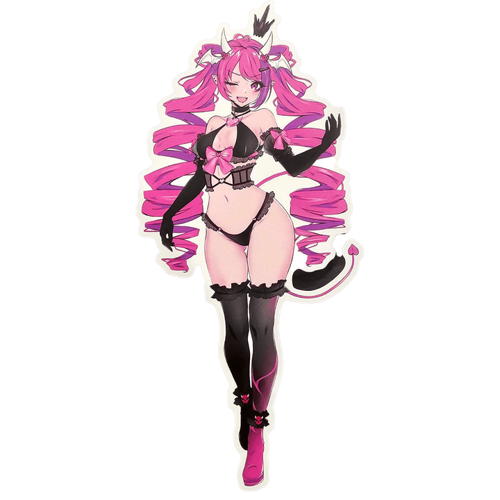 Ironmouse Demon Queen Lingerie Sticker - MOEFLAVOR - Waifu Inspired Fashion and Lingerie Store