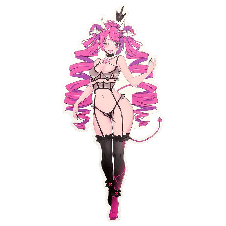 Ironmouse Demon Queen Lingerie Sticker - MOEFLAVOR - Waifu Inspired Fashion and Lingerie Store