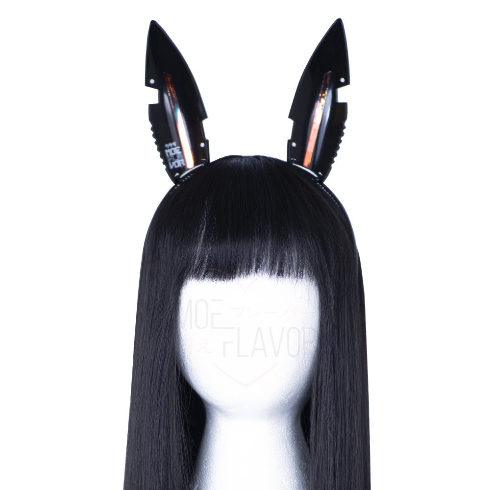 Danger Gamer Bunny Headband - MOEFLAVOR - Waifu Inspired Fashion and Lingerie Store