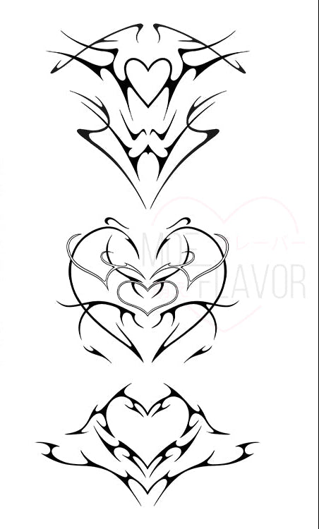 Cyber Sigilism Tattoos - MOEFLAVOR - Waifu Inspired Fashion and Lingerie Store