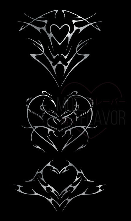Cyber Sigilism Tattoos - MOEFLAVOR - Waifu Inspired Fashion and Lingerie Store