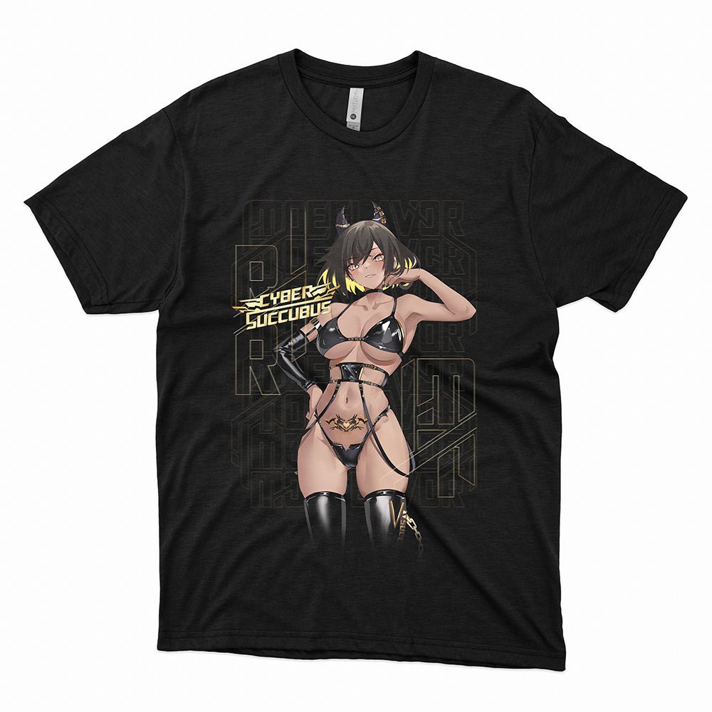 Cyber Succubus T-Shirt - MOEFLAVOR - Waifu Inspired Fashion and Lingerie Store