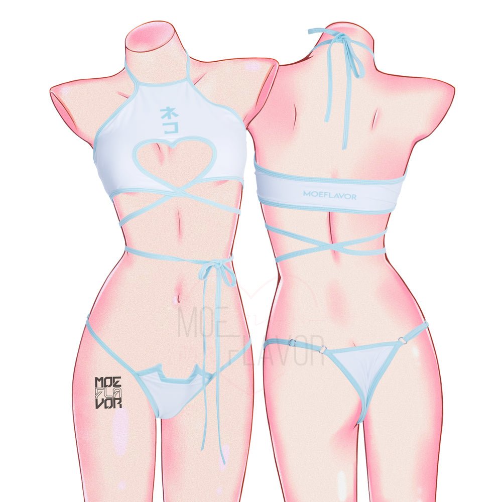 Neko Swimsuit - MOEFLAVOR - Waifu Inspired Fashion and Lingerie Store