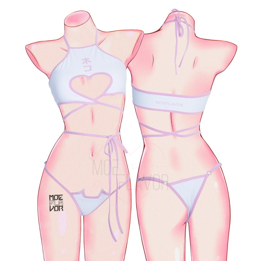 Neko Swimsuit - MOEFLAVOR - Waifu Inspired Fashion and Lingerie Store