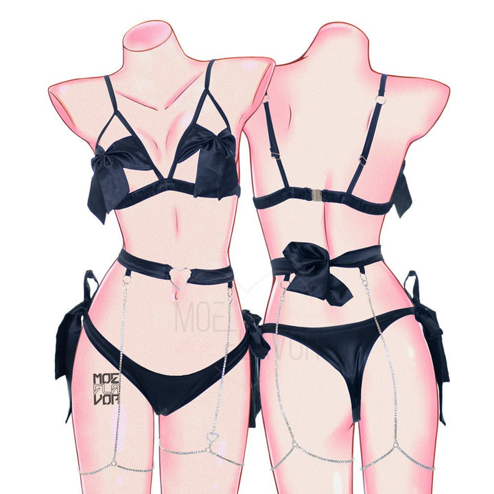 Present Bow Lingerie - MOEFLAVOR - Waifu Inspired Fashion and Lingerie Store