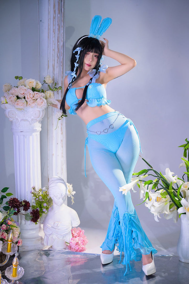 Angel Blush Outfit - MOEFLAVOR - Waifu Inspired Fashion and Lingerie Store