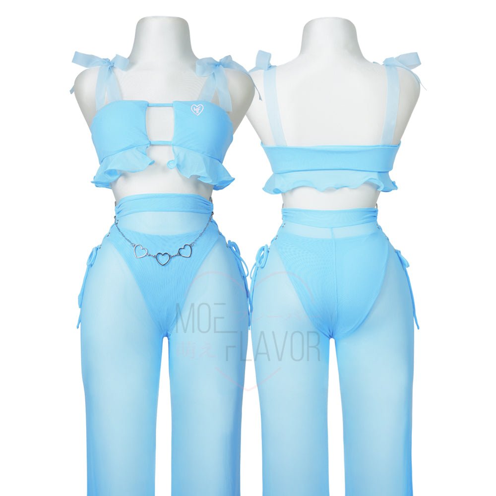 Angel Blush Outfit - MOEFLAVOR - Waifu Inspired Fashion and Lingerie Store