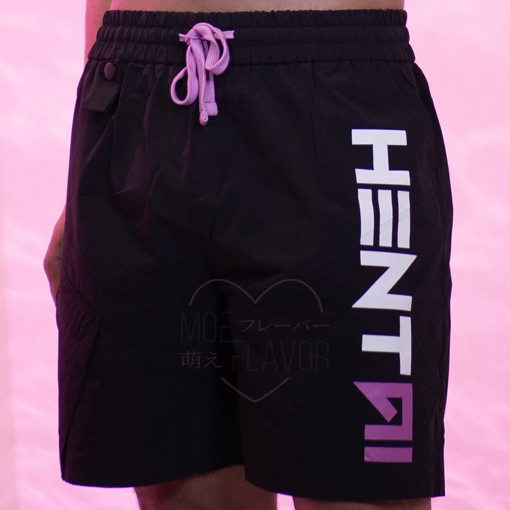 Projekt Melody Hentai Swim Trunks - MOEFLAVOR - Waifu Inspired Fashion and Lingerie Store
