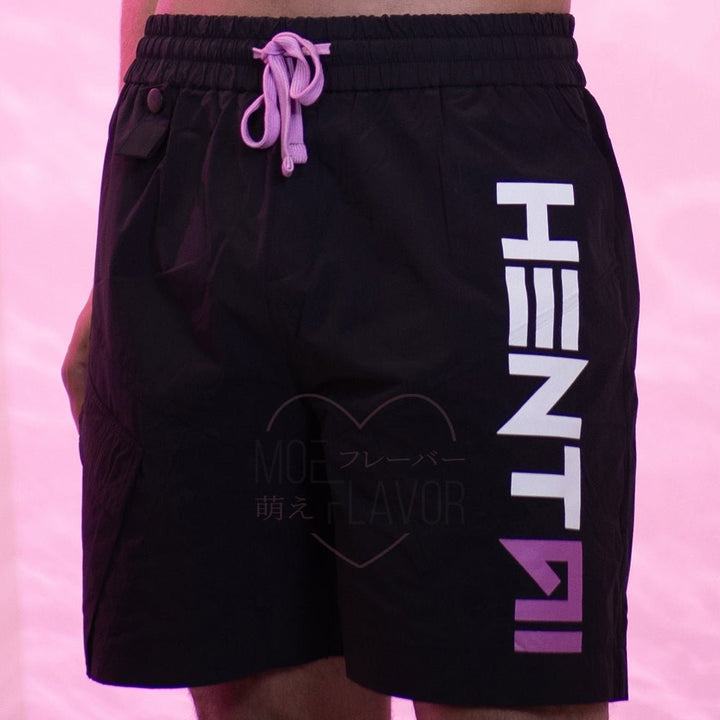 Projekt Melody Hentai Swim Trunks - MOEFLAVOR - Waifu Inspired Fashion and Lingerie Store