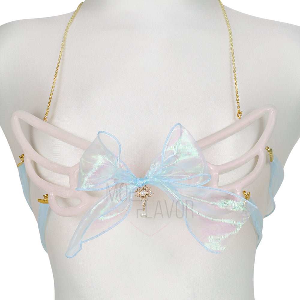Angel Wings Bra - MOEFLAVOR - Waifu Inspired Fashion and Lingerie Store