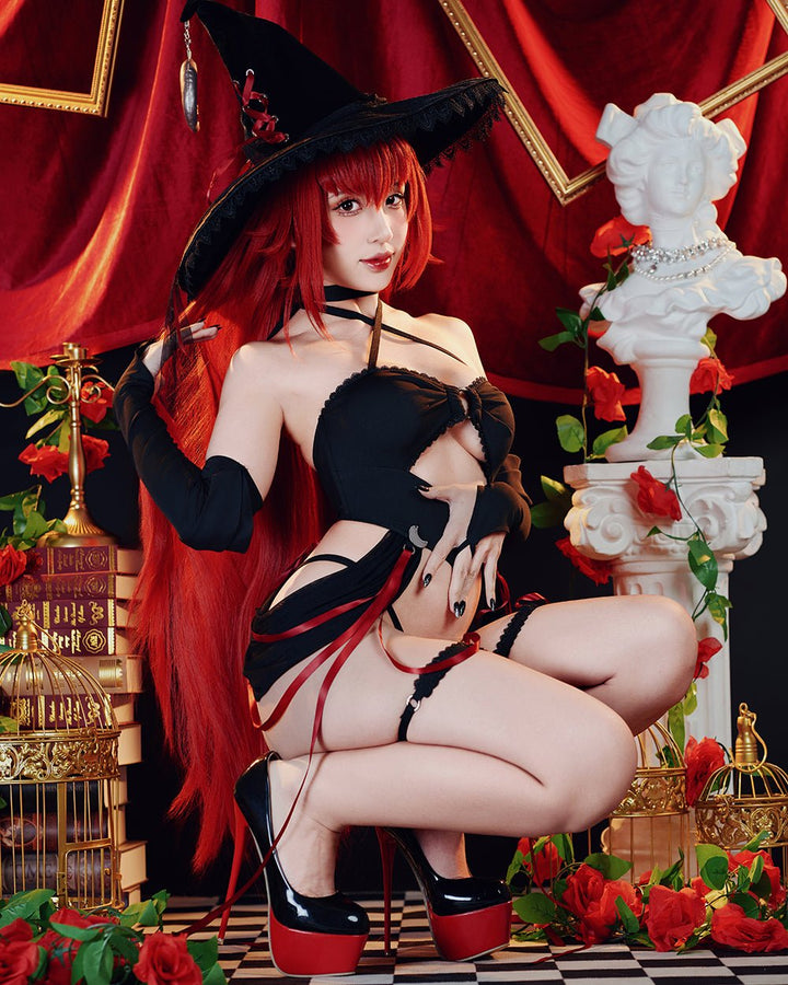 Moonlit Ritual Witch Lingerie - MOEFLAVOR - Waifu Inspired Fashion and Lingerie Store