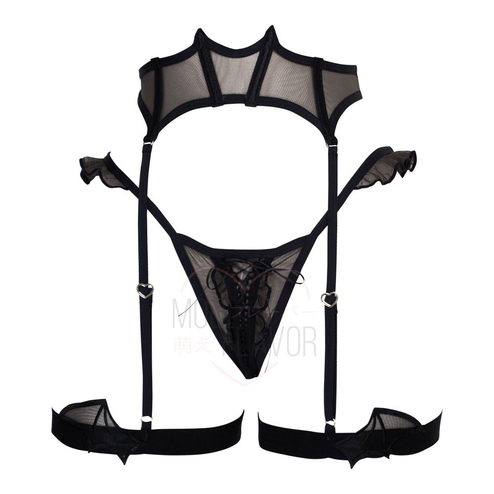 Bratty Devil Lingerie - Ironmouse - MOEFLAVOR - Waifu Inspired Fashion and Lingerie Store