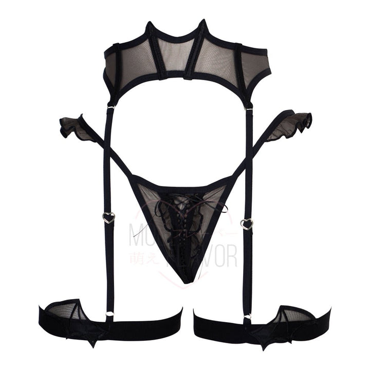 Bratty Devil Lingerie - Ironmouse - MOEFLAVOR - Waifu Inspired Fashion and Lingerie Store