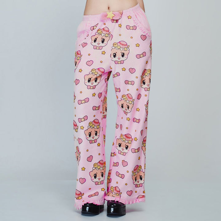 Chiitan Plush Pajama Pants - Kawaii Plush Cosplay MOEFLAVOR - MOEFLAVOR - Waifu Inspired Fashion and Lingerie Store