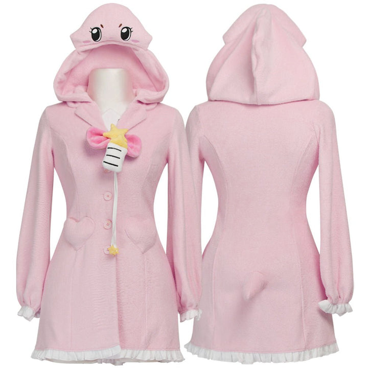 Chiitan Sweater Dress Hoodie - Kawaii Cosplay Plush MOEFLAVOR - MOEFLAVOR - Waifu Inspired Fashion and Lingerie Store