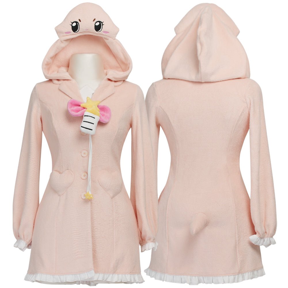 Chiitan Sweater Dress Hoodie - Kawaii Cosplay Plush MOEFLAVOR - MOEFLAVOR - Waifu Inspired Fashion and Lingerie Store