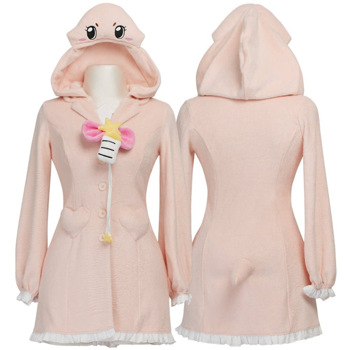 Chiitan Sweater Dress Hoodie - Kawaii Cosplay Plush MOEFLAVOR - MOEFLAVOR - Waifu Inspired Fashion and Lingerie Store