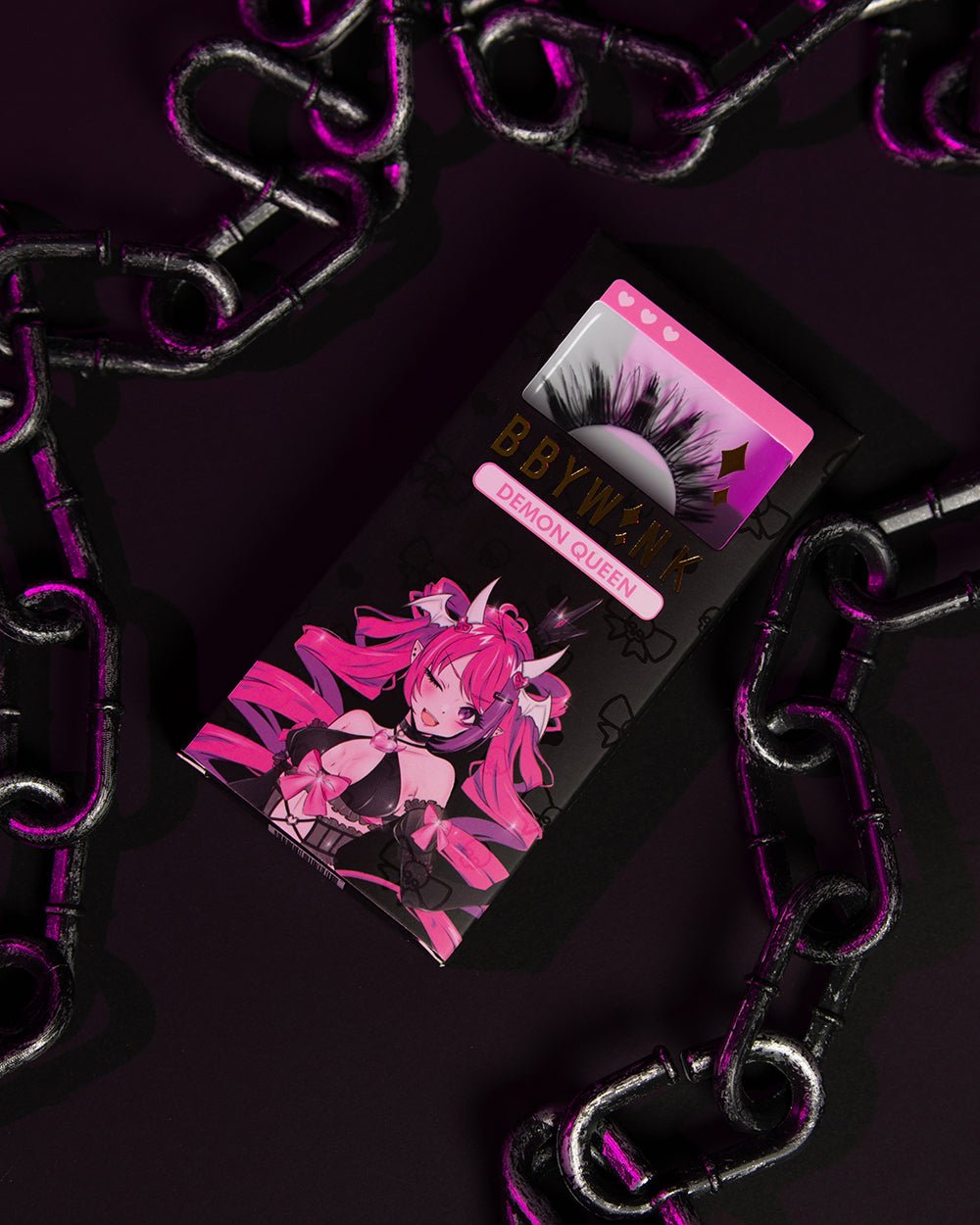 Demon Queen Lash bbywink - Ironmouse - MOEFLAVOR - Waifu Inspired Fashion and Lingerie Store