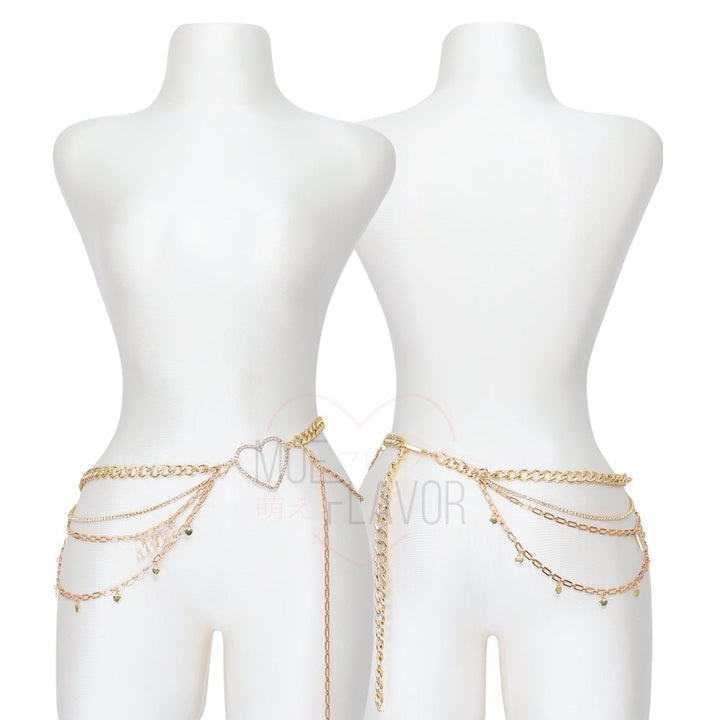Gyaru Chain Belt - MOEFLAVOR - Waifu Inspired Fashion and Lingerie Store