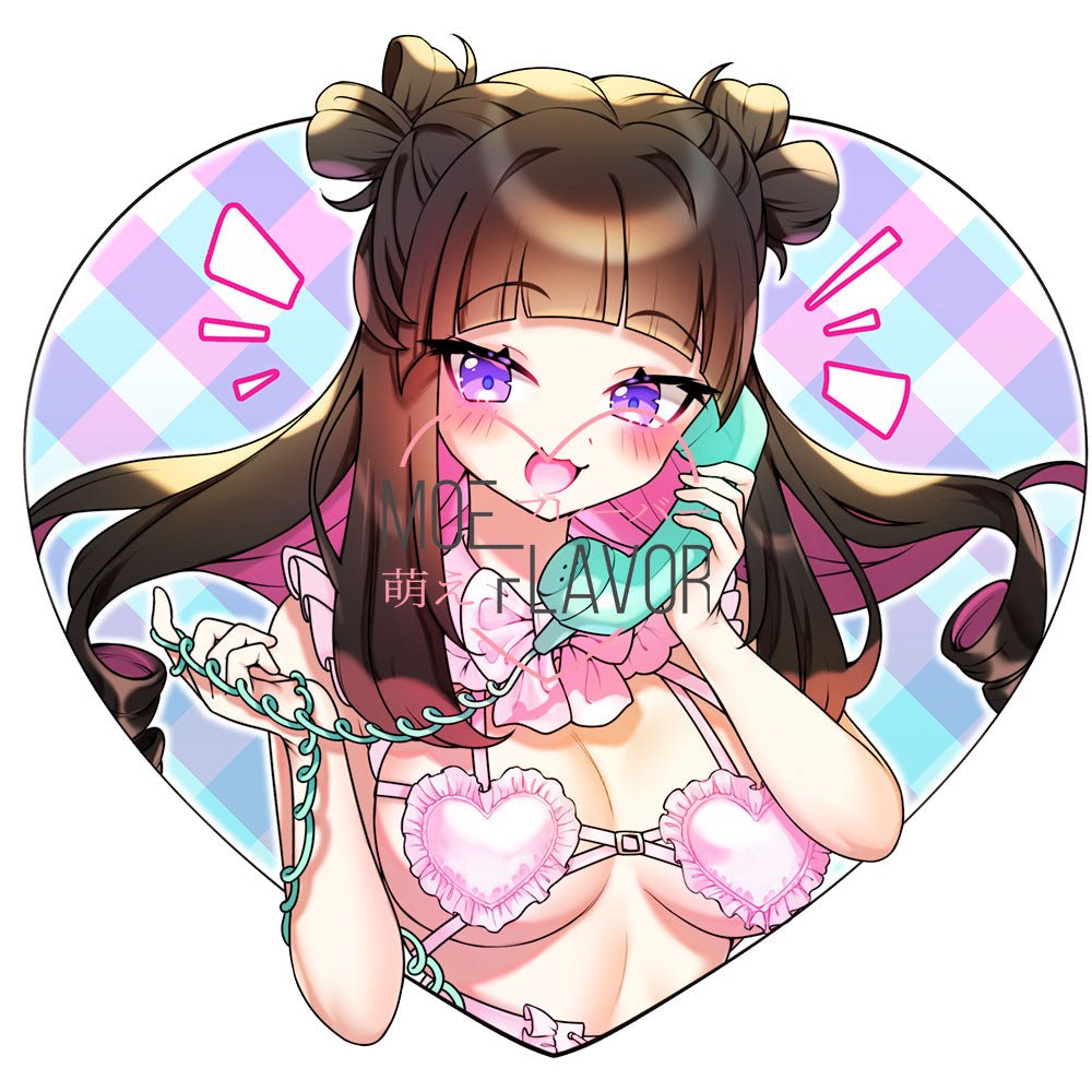 Heart Lingerie Sticker - MOEFLAVOR - Waifu Inspired Fashion and Lingerie Store