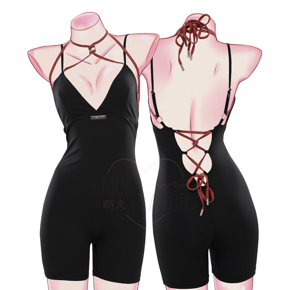 Kill Shibari Spiked Bodysuit - MOEFLAVOR - Waifu Inspired Fashion and Lingerie Store