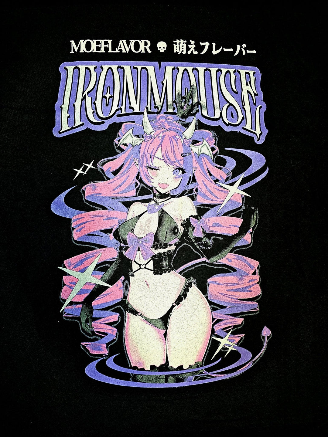 Ironmouse T-shirt - MOEFLAVOR - Waifu Inspired Fashion and Lingerie Store