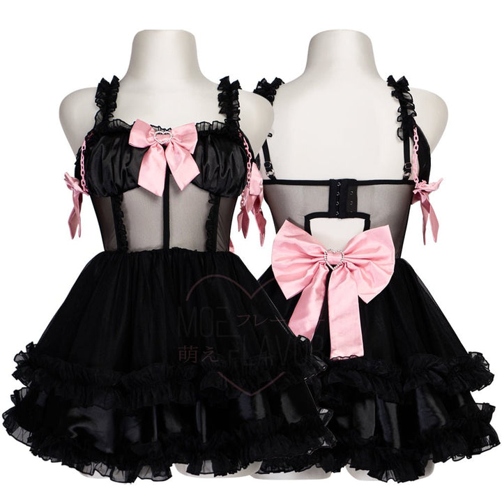 Shadow Love Dress - Ironmouse - MOEFLAVOR - Waifu Inspired Fashion and Lingerie Store