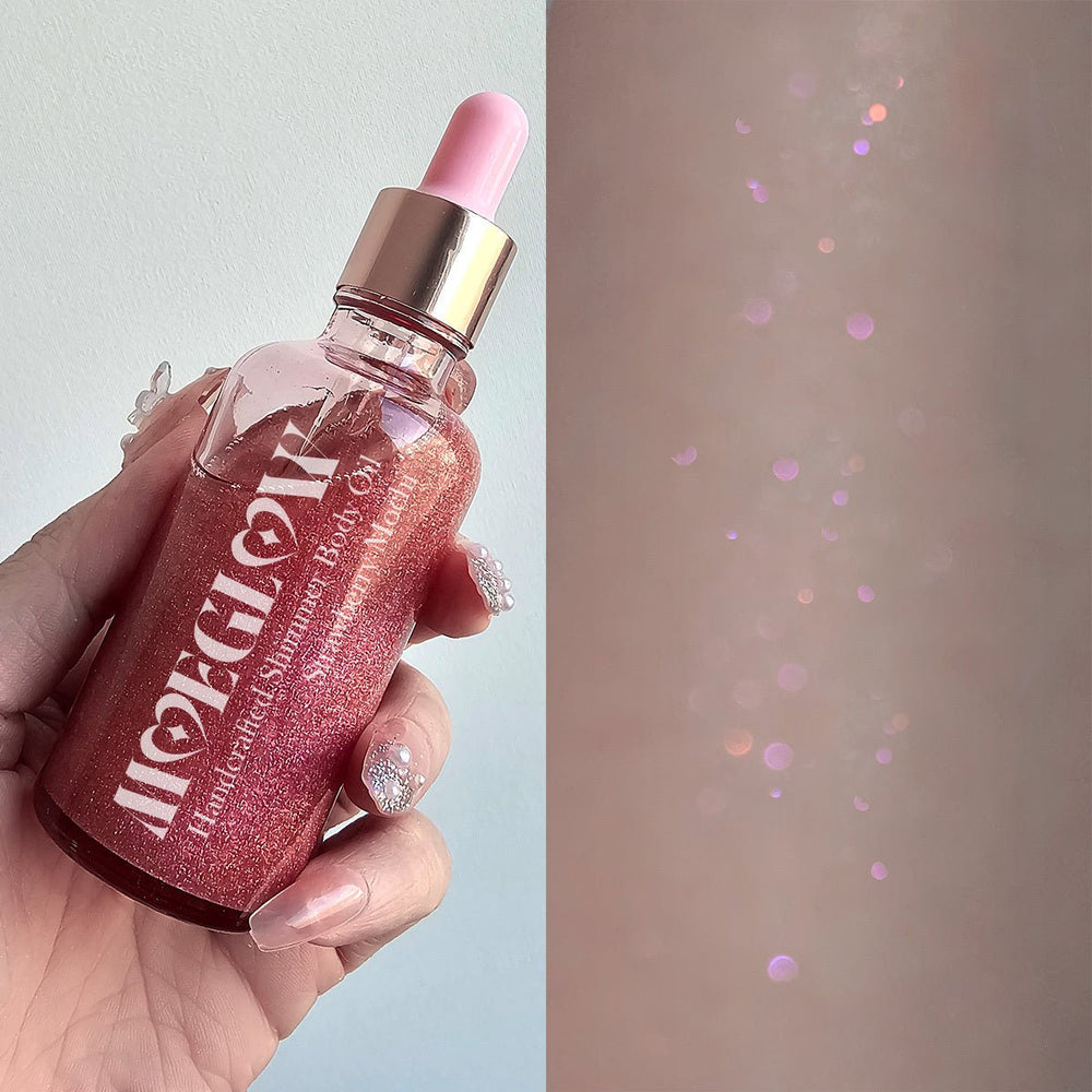 MOEGLOW Shimmer Body Oil - MOEFLAVOR - Waifu Inspired Fashion and Lingerie Store
