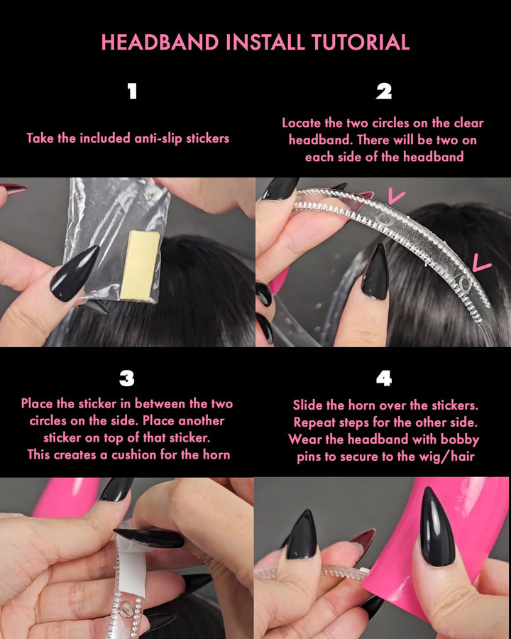 Verosika Horns - MOEFLAVOR - Waifu Inspired Fashion and Lingerie Store