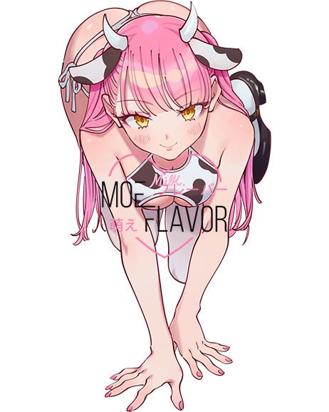 Cow Event Stickers - MOEFLAVOR - Waifu Inspired Fashion and Lingerie Store