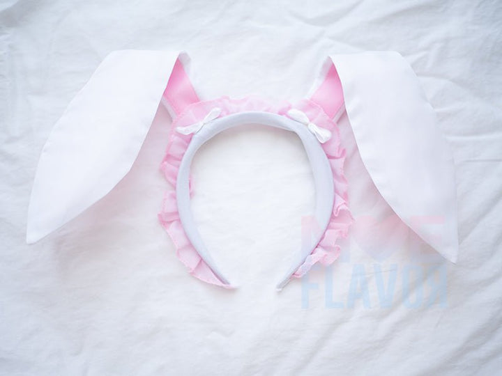 Blush Bunny Ears Lingerie - MOEFLAVOR - Waifu Inspired Fashion and Lingerie Store