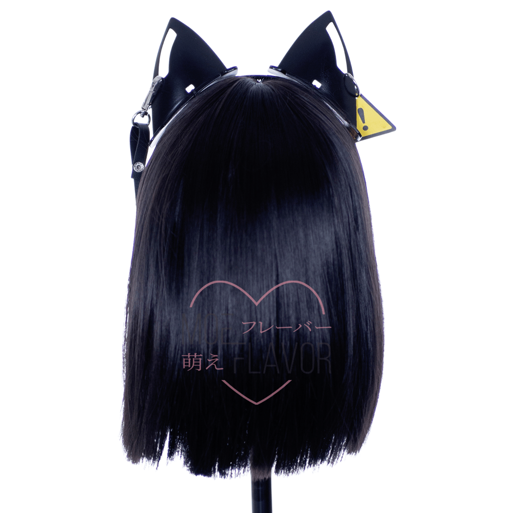DANGER Cyber Cat Headband - MOEFLAVOR - Waifu Inspired Fashion and Lingerie Store