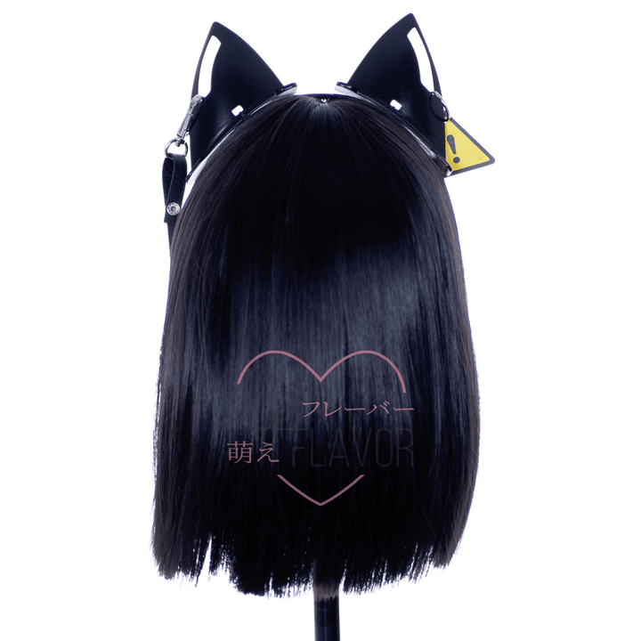DANGER Cyber Cat Headband - MOEFLAVOR - Waifu Inspired Fashion and Lingerie Store