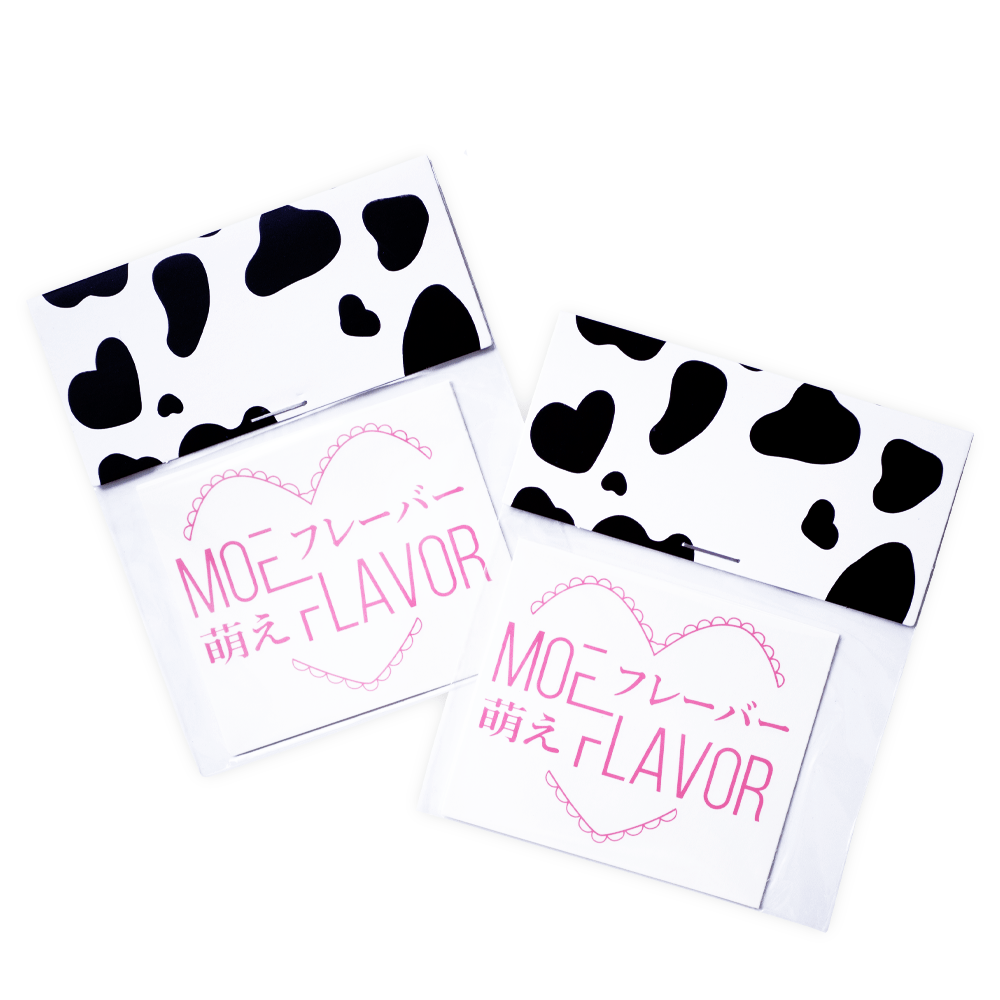 Pink Cow Branding Temporary Tattoo - MOEFLAVOR - Waifu Inspired Fashion and Lingerie Store