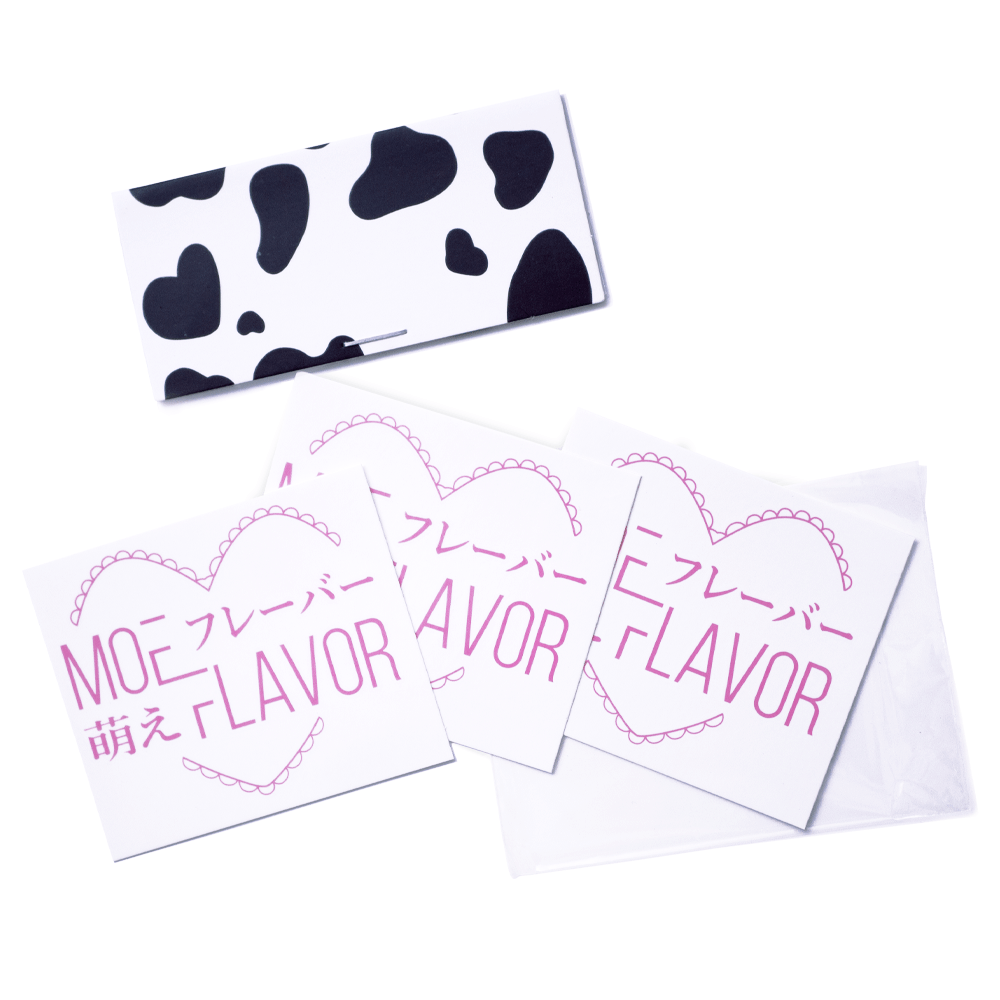 Pink Cow Branding Temporary Tattoo - MOEFLAVOR - Waifu Inspired Fashion and Lingerie Store