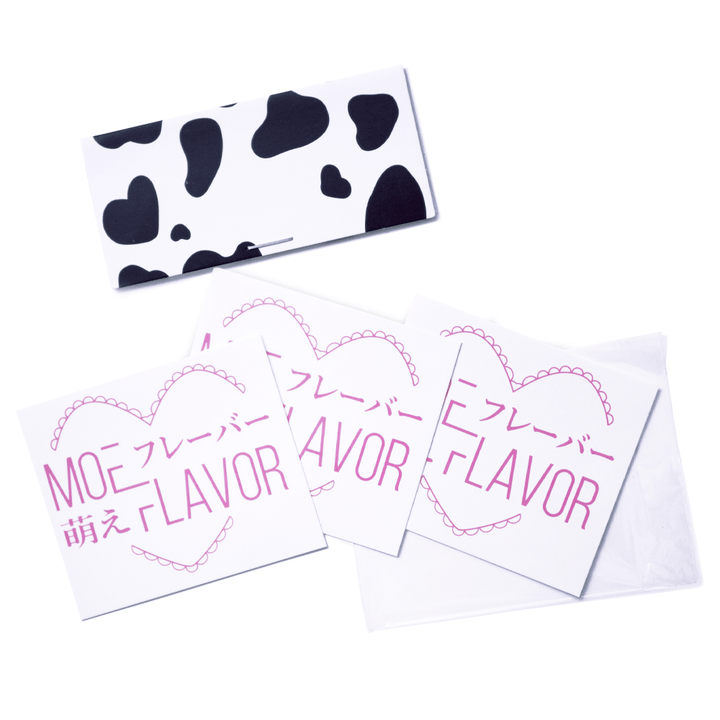 Pink Cow Branding Temporary Tattoo - MOEFLAVOR - Waifu Inspired Fashion and Lingerie Store
