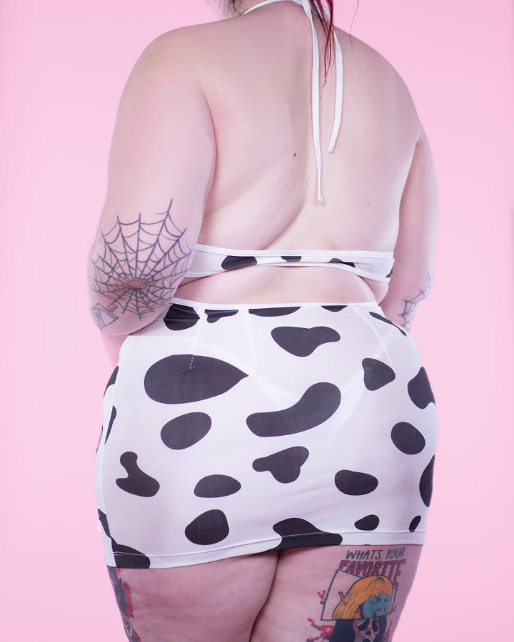 Drippin In Milk Dress - MOEFLAVOR - Waifu Inspired Fashion and Lingerie Store