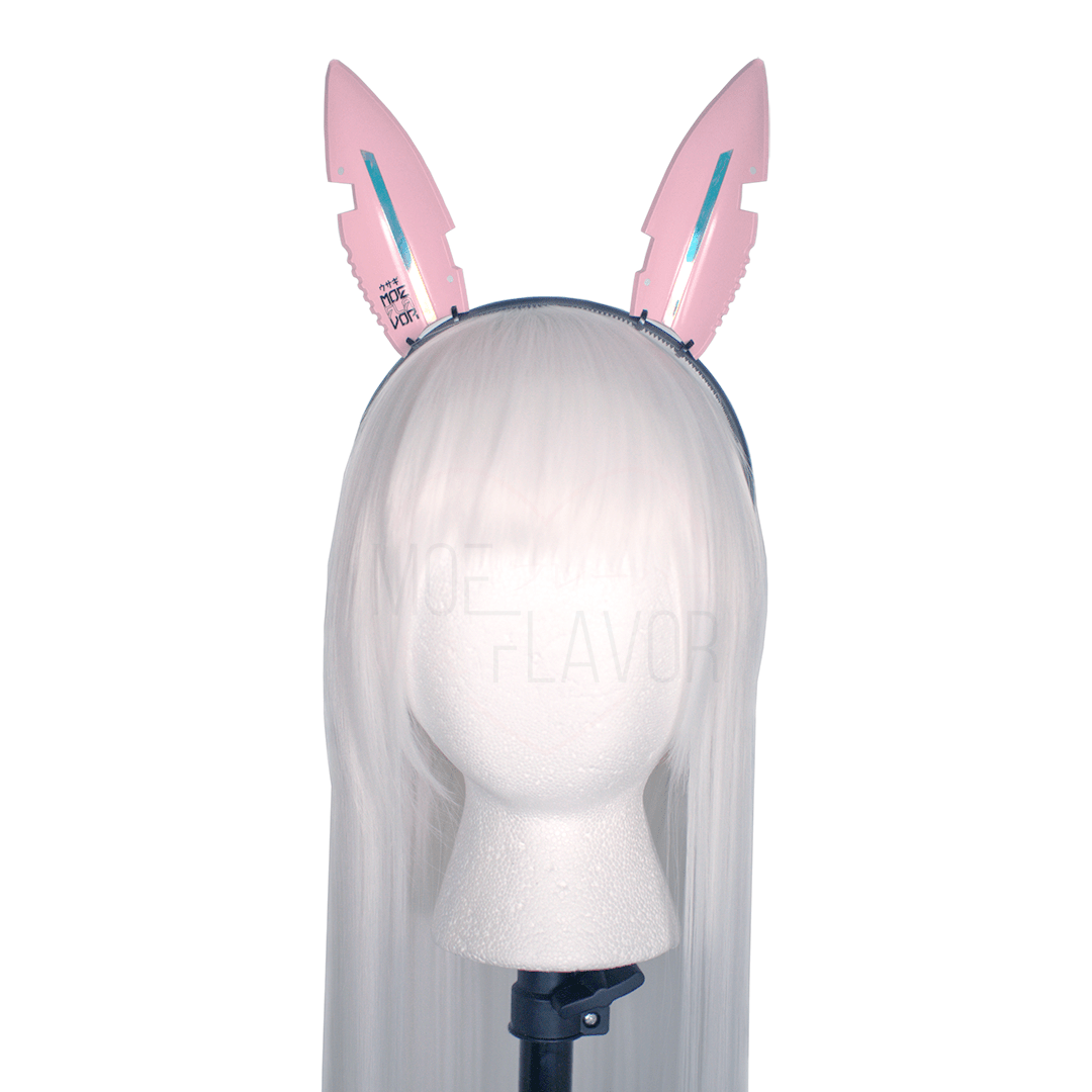 Danger Gamer Bunny Headband - MOEFLAVOR - Waifu Inspired Fashion and Lingerie Store