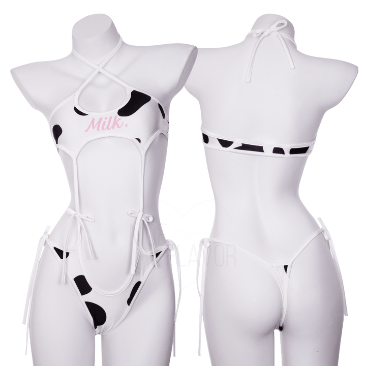 Drippin In Milk Lingerie - MOEFLAVOR - Waifu Inspired Fashion and Lingerie Store