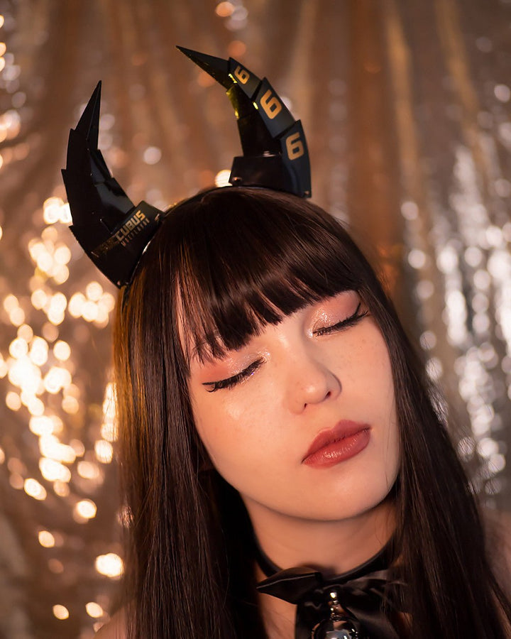 Cyber Succubus Headband - MOEFLAVOR - Waifu Inspired Fashion and Lingerie Store