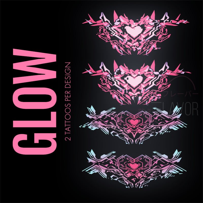 Cyber Succubus Womb Tattoos - MOEFLAVOR - Waifu Inspired Fashion and Lingerie Store