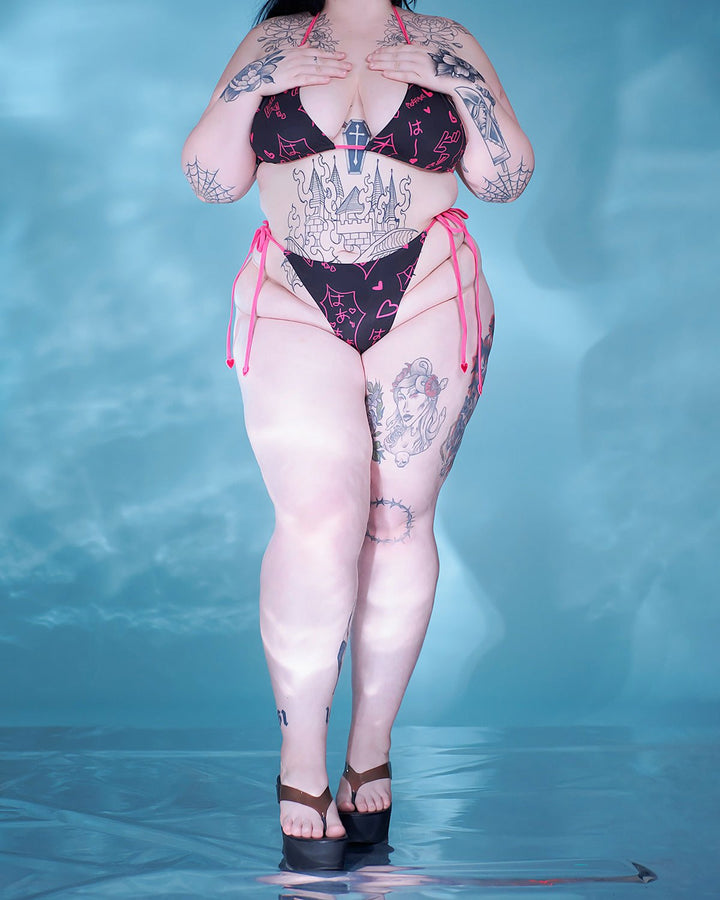 Manga Noises Bikini - MOEFLAVOR - Waifu Inspired Fashion and Lingerie Store
