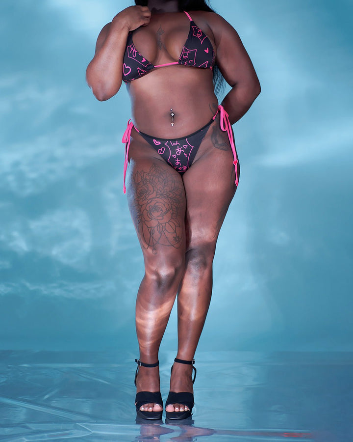 Manga Noises Bikini - MOEFLAVOR - Waifu Inspired Fashion and Lingerie Store