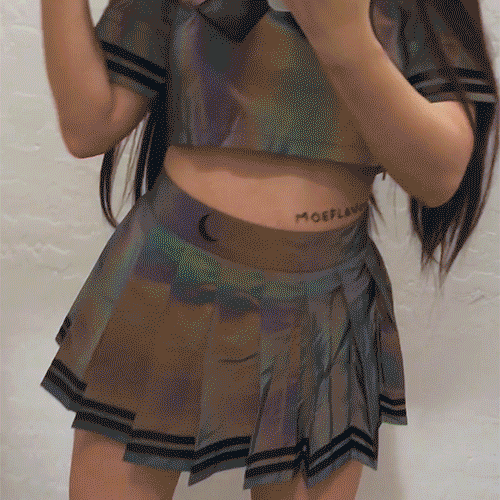 Reflective Moon Japanese Sailor Uniform - MOEFLAVOR - Waifu Inspired Fashion and Lingerie Store