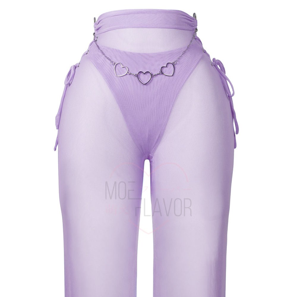 Angel Blush Outfit Lingerie Set - MOEFLAVOR - Waifu Inspired Fashion and Lingerie Store