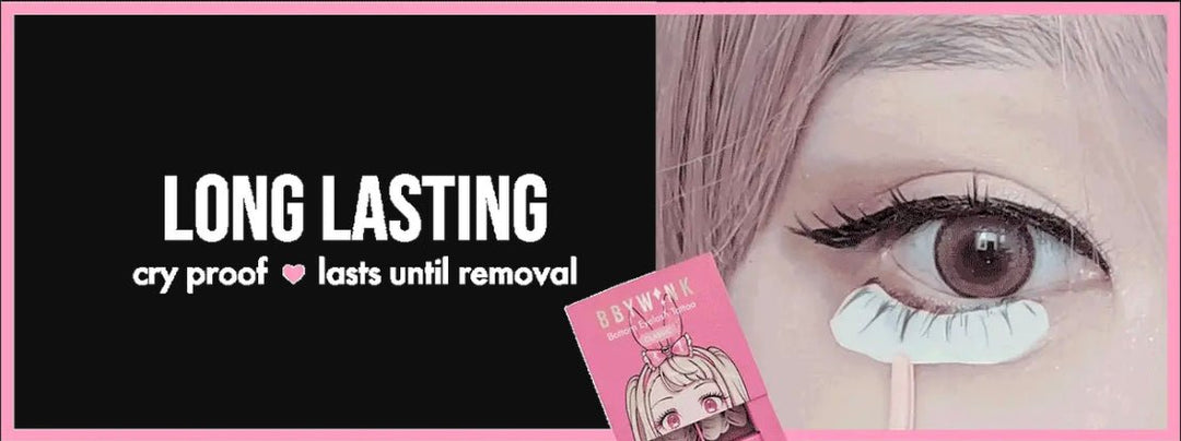 BBYWINK Bottom Eyelash Tattoo - MOEFLAVOR - Waifu Inspired Fashion and Lingerie Store