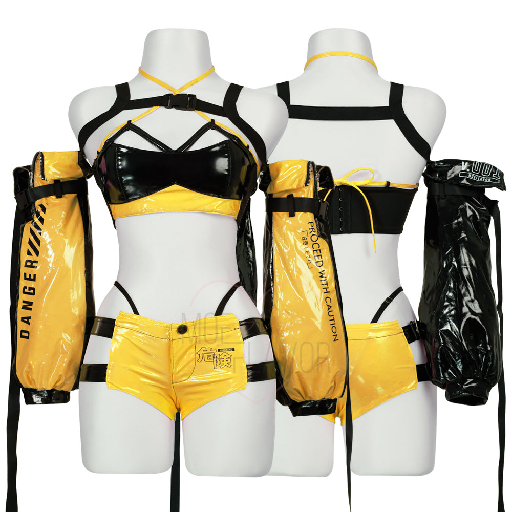 Danger Cyber Cat Outfit