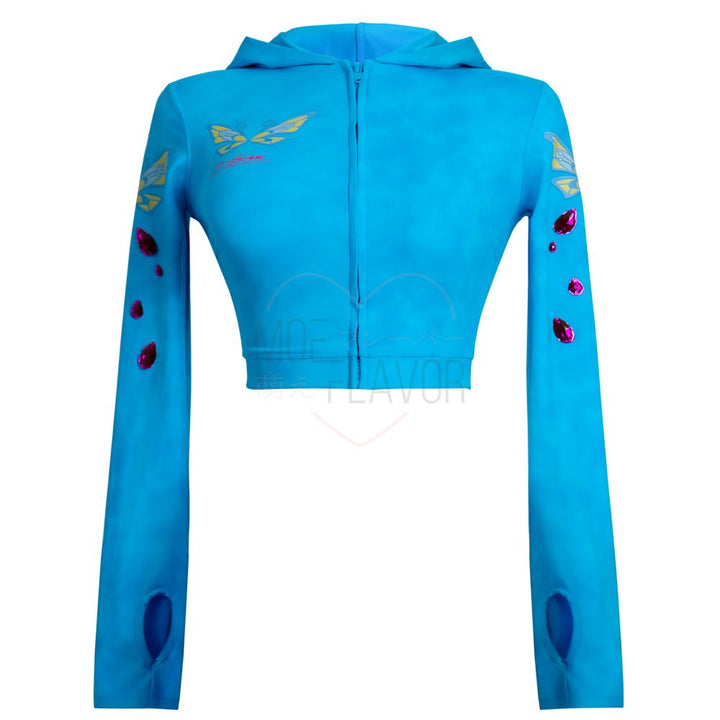 Fairy Bloom Winx Track Hoodie / Sweatpants - MOEFLAVOR - Japanese-Inspired Lingerie & Anime Cosplay Fantasywear