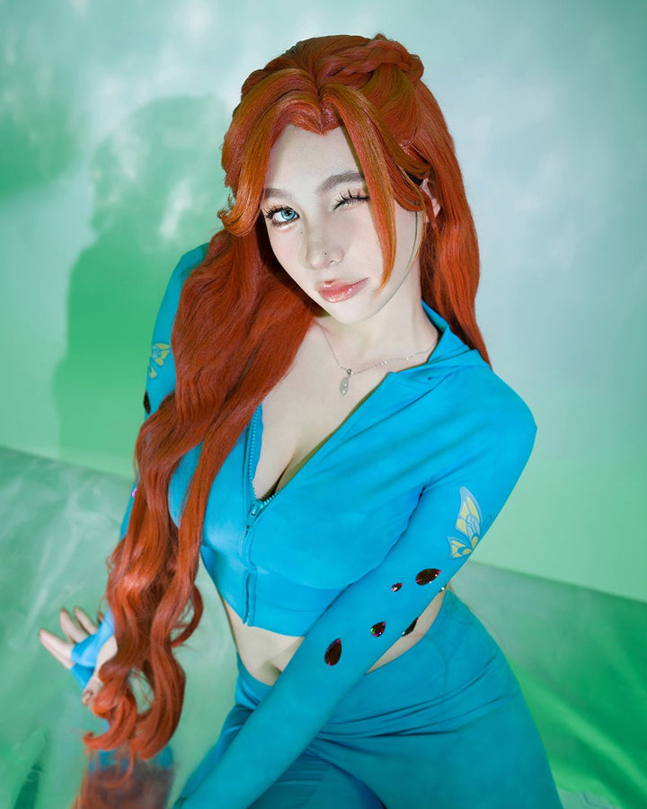 Fairy Bloom Winx Track Hoodie / Sweatpants - MOEFLAVOR - Japanese-Inspired Lingerie & Anime Cosplay Fantasywear