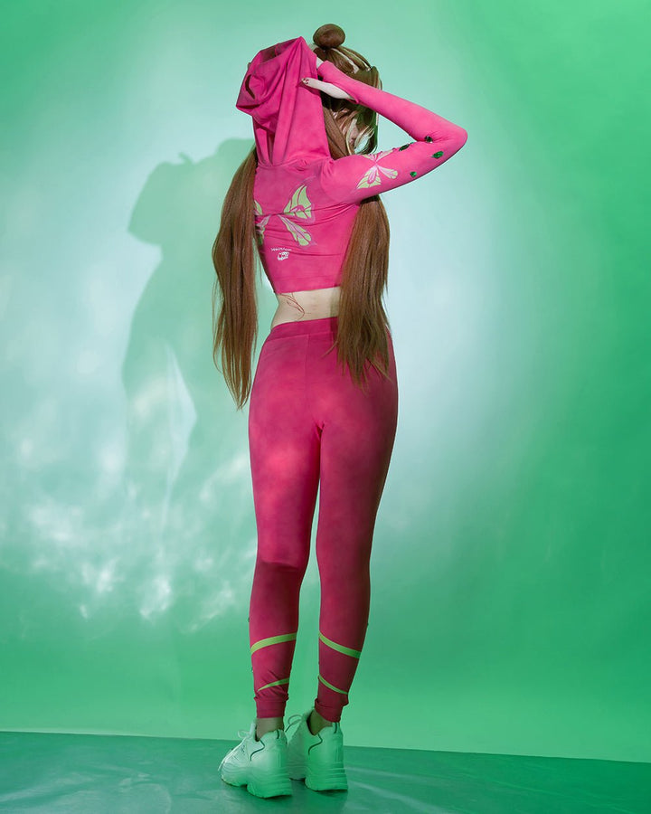 Fairy Flora Winx Track Hoodie / Sweatpants - MOEFLAVOR - Japanese-Inspired Lingerie & Anime Cosplay Fantasywear